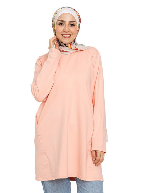 Tan Pocket Tunic - Khotwh